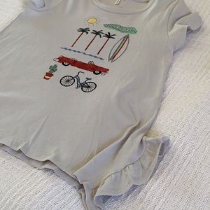 NWOT Girls size 10 short-sleeve shirt Hollywood